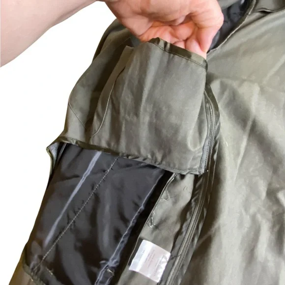 Fremont Apparel Co Los Angeles Vintage Gray Moody Utility Jacket Women’s Size L - Picture 5 of 10